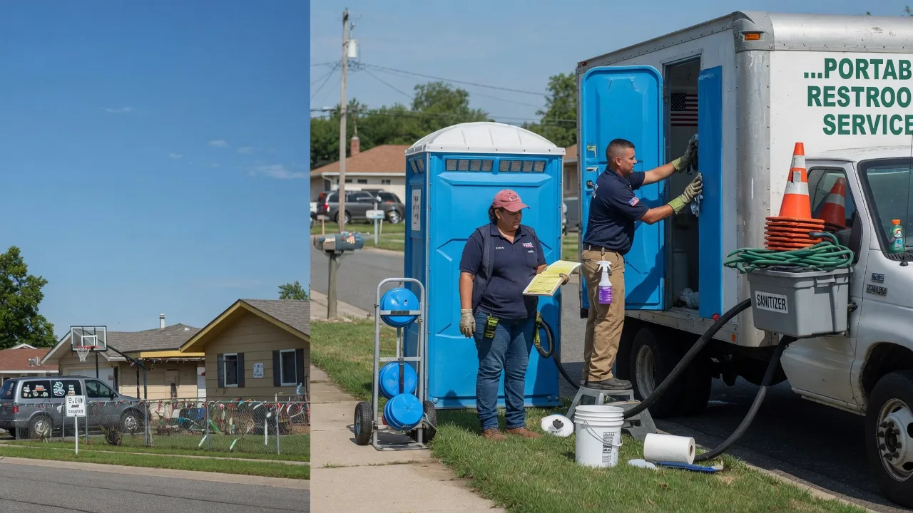 Porta Potty Rental in Como, TX near me